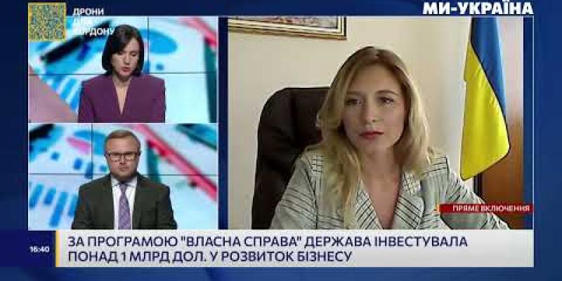 Вбудована мініатюра для Держава схвалила понад 21 тисячу заявок на відкриття власного бізнесу